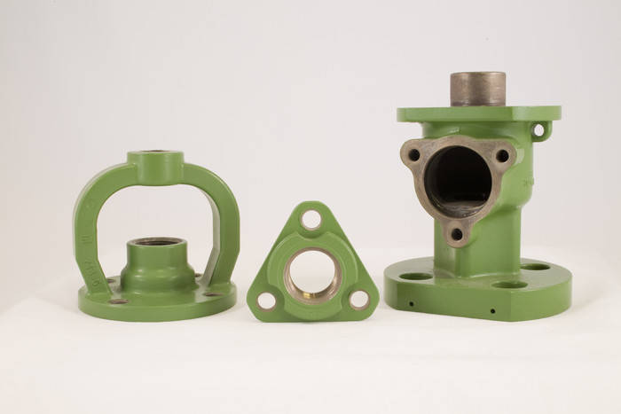 Coated Die Cast Valve Assembly Components