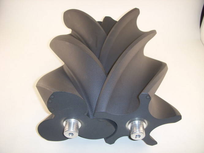 Industrial coating service for Supercharger Rotors