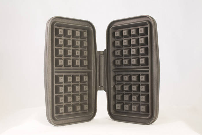 Die Cast & Teflon® coatings for Non-Stick Waffle Iron