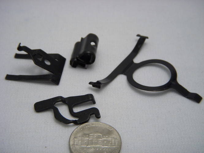 PTFE Coating Services for Metal Stampings - Miniature